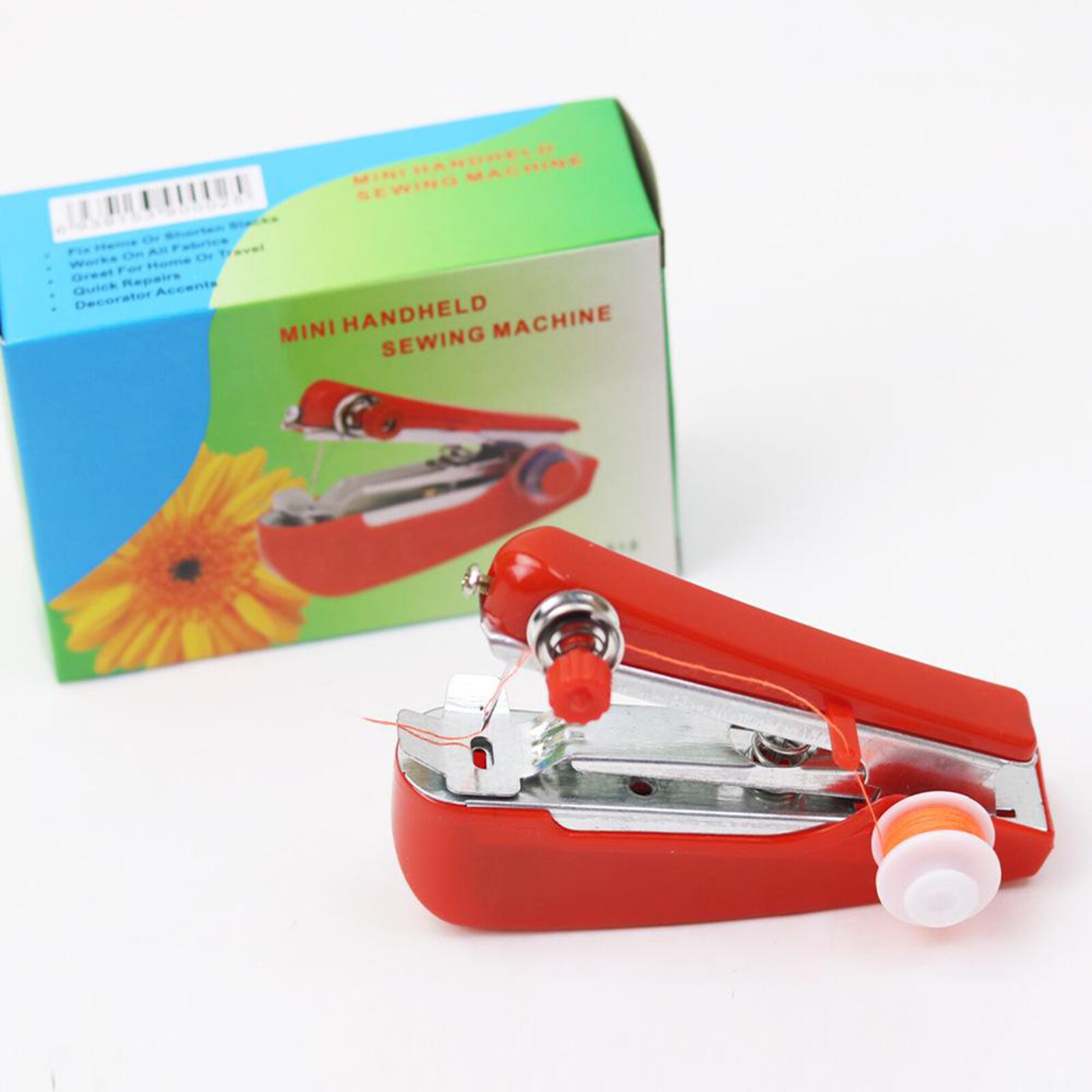 Portable Mini Sewing Machine Desktop Cordless Repairing Machine Small Stitch Handheld Mending Machine Cordless Household Handy