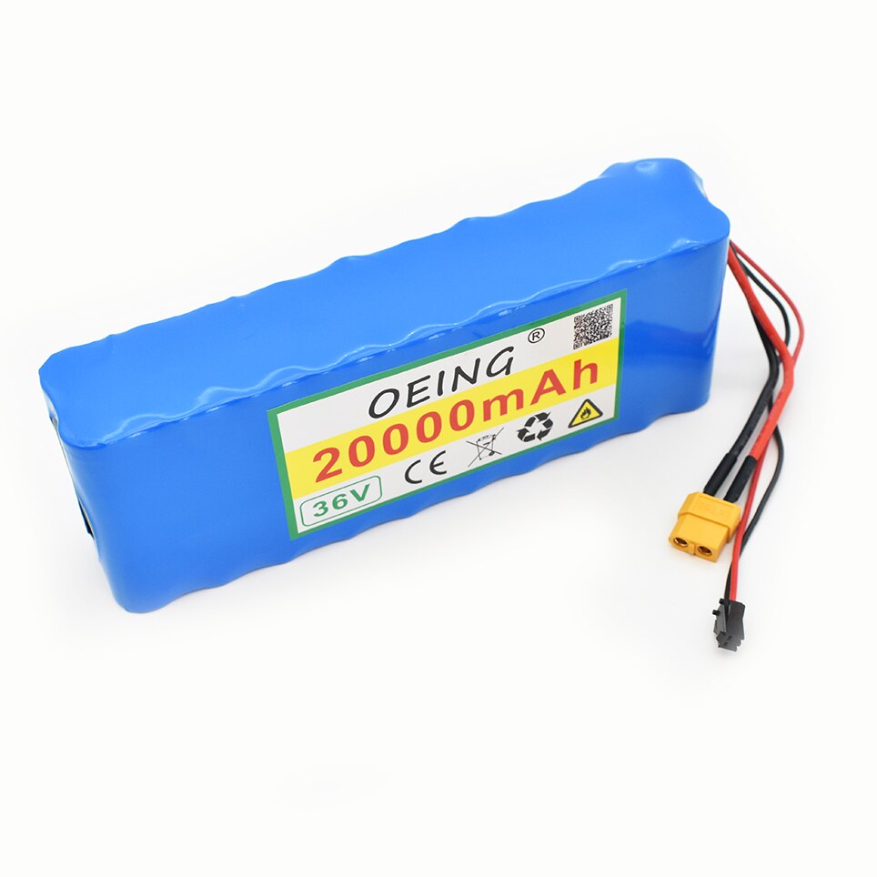 NEUE 36V 20Ah 10S 2P 18650 akku 20000mAh, modifizi... – Grandado