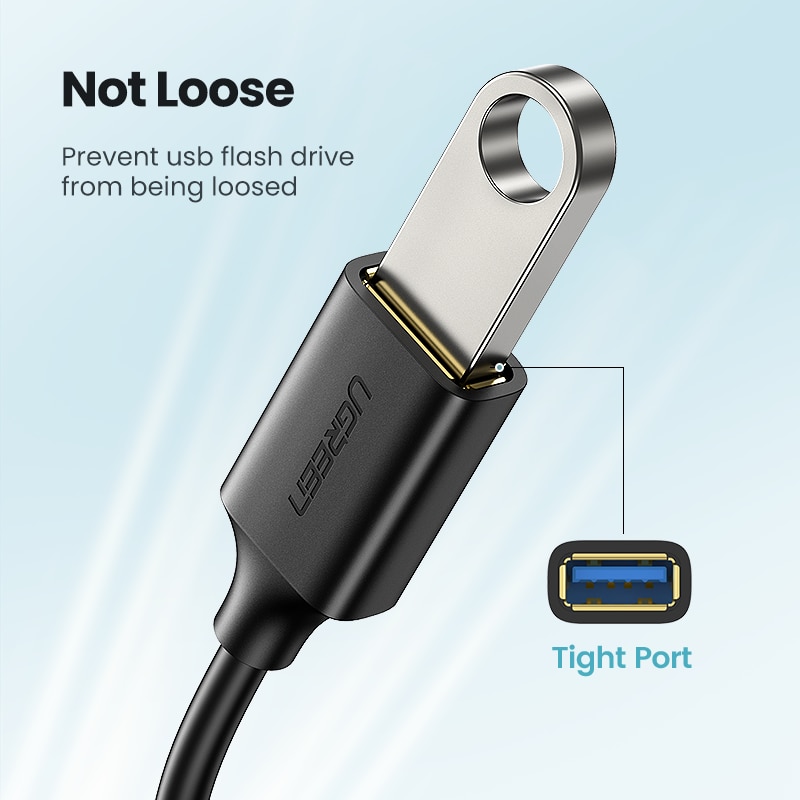 Ugreen Usb C Naar Usb Adapter Type C Otg Kabel Usb C Male Naar Usb 3.0 Een Vrouwelijke Kabel Adapter voor Macbook Pro Samsung S9 USB-C Otg