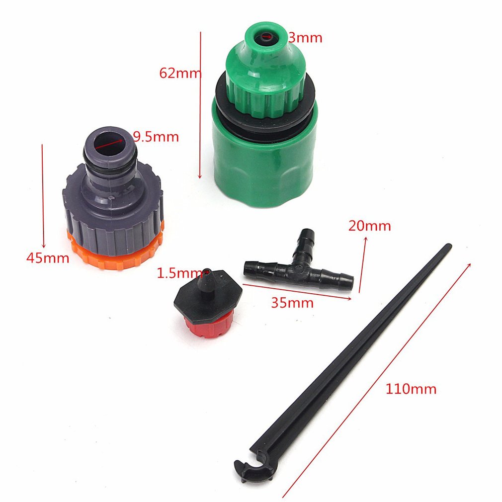 25m 82ft DIY Drip Irrigation System Automatic Self Watering Garden Hose Micro Drip Garden Watering Hose System Wholessale