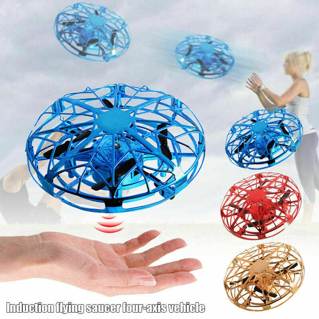 Mini UFO Drohne Anti-kollision Fliegen Hubschrauber Magie Hand UFO Ball Flugzeug Sensing Induktion Drone Kind Elektronische Spielzeug