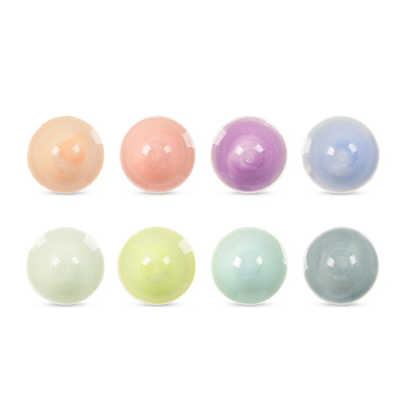 Esmalte de cerámica de 300ML, Color caramelo, Macaron, temperatura media, 1180-1250 grados