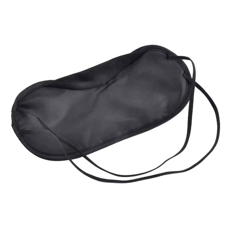 Masque oculaire endormi pour voyage, Patch pour les yeux, ombre noire, bandeau pour les yeux, Patch de nuit, économique, , 50 pièces/lot