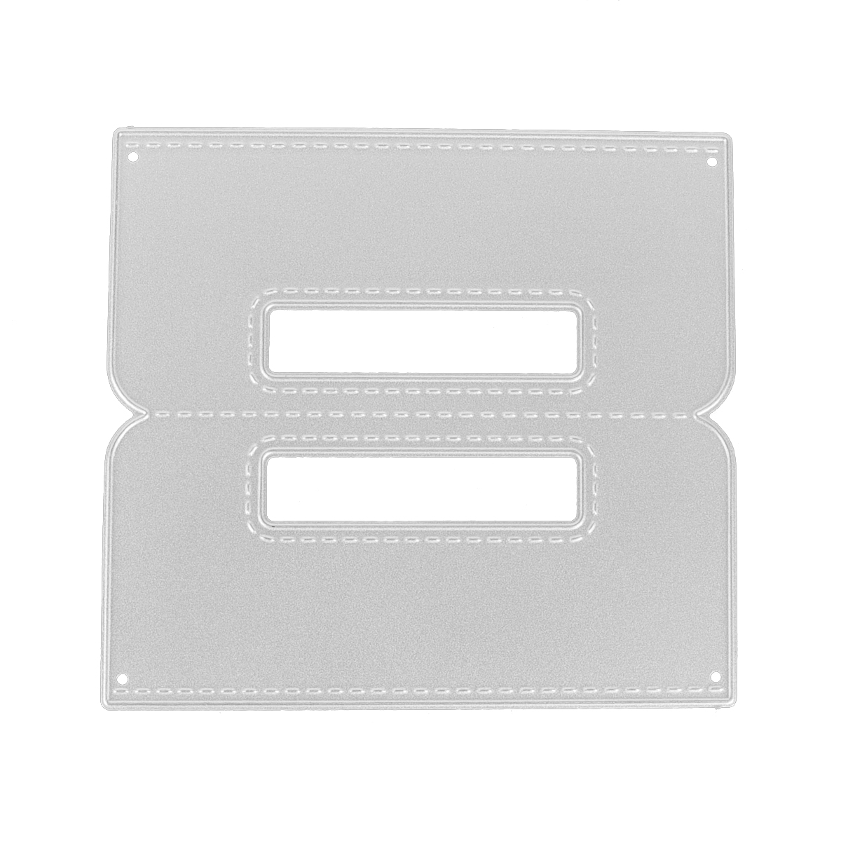 Pussel spets kuvertram hängande kort huvud ask metall skärmformar schablon diy scrapbooking mall form prägling: Mörk khaki