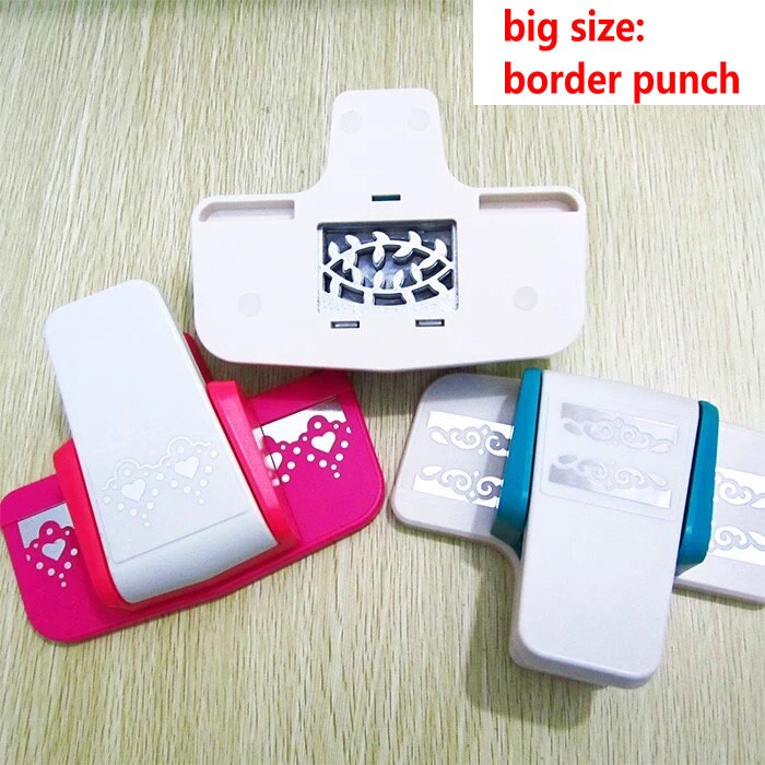 8 stijl grote size Fancy grens punch bloem embossing punch scrapbooking handgemaakte rand apparaat DIY papier cutter Craft