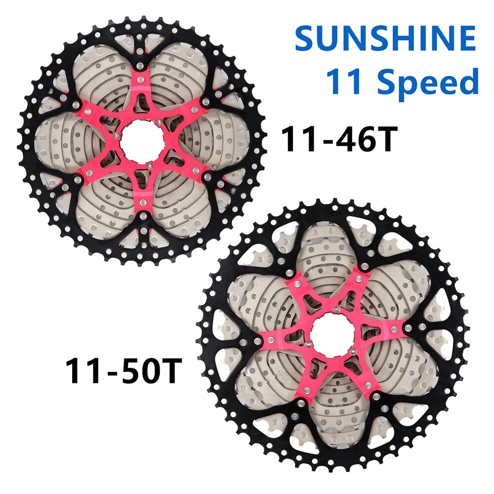 Sole lumière vélo couronne 32 T/34 T/36 T/38 T Cassette 42 T/46 T/50 T 10 vitesses/11 tour libre Cassette Grand Kit