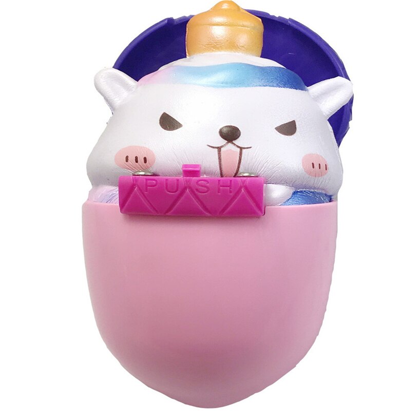 Interessante Speelgoed Squishy Pijnboompitten Hamster Langzaam Stijgende Collection Squeeze Stress Reliever Speelgoed Volwassenen Stress Speelgoed: Default Title