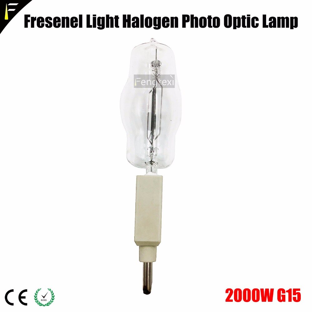 Fresenel – ampoule FTL 230V 2000 W, lampe de Studio halogène SE 2000 Watt G15/G22 pour (lampe de remplacement pour Film/Sudio/cinéma)