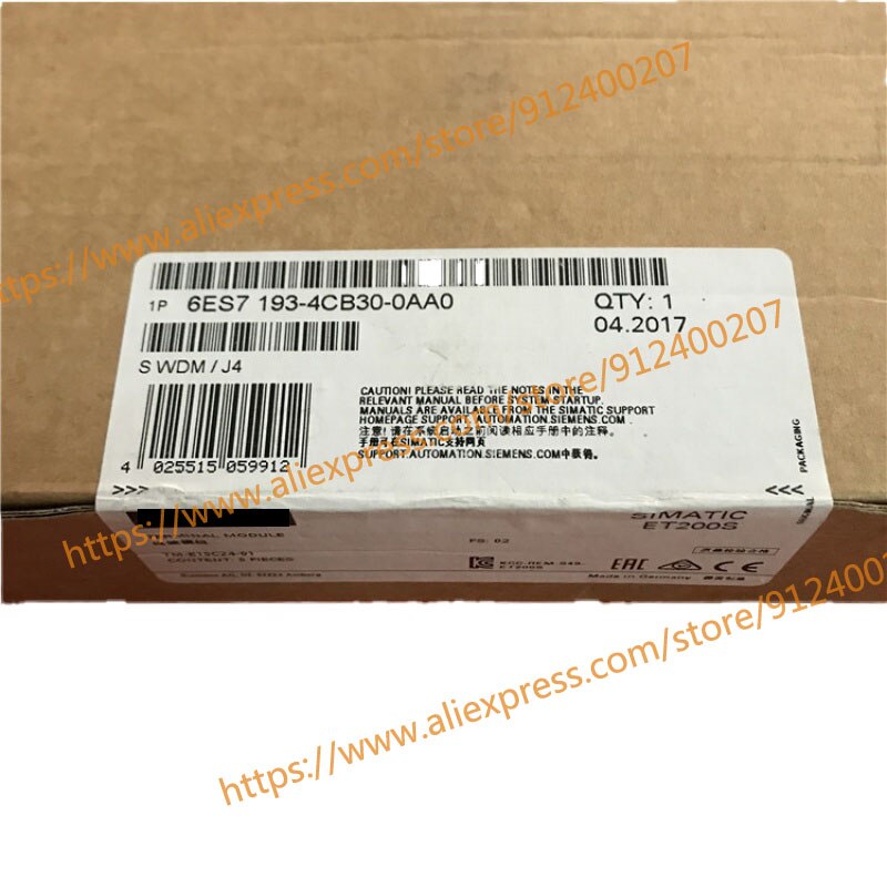 Module Siemens 6ES7 193-4CB30-0AA0 - Neuf Original - Livraison Gratuite - Automatisme Industriel