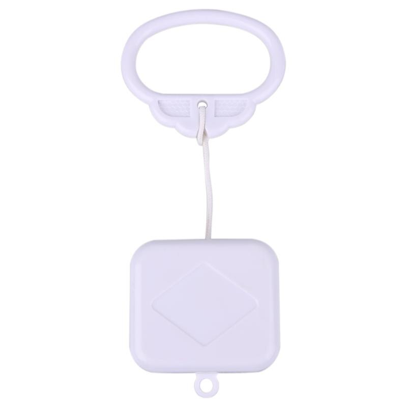 String Music Box Baby Kids Bed Bell Rattle Toy Plastic Clockwork Cord Pull Ring White ABS Box A Music Bebe: Default Title