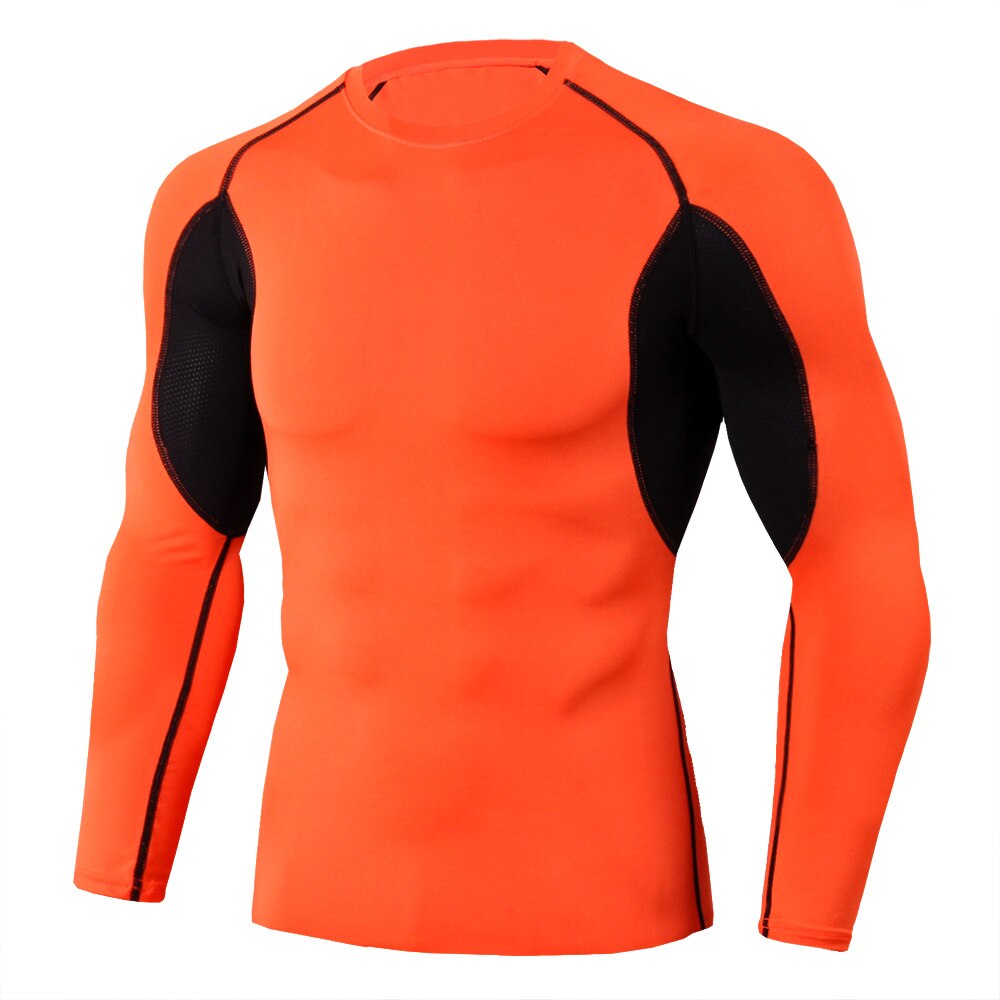 Men's running long sleeve shirt men: HZB7-10
