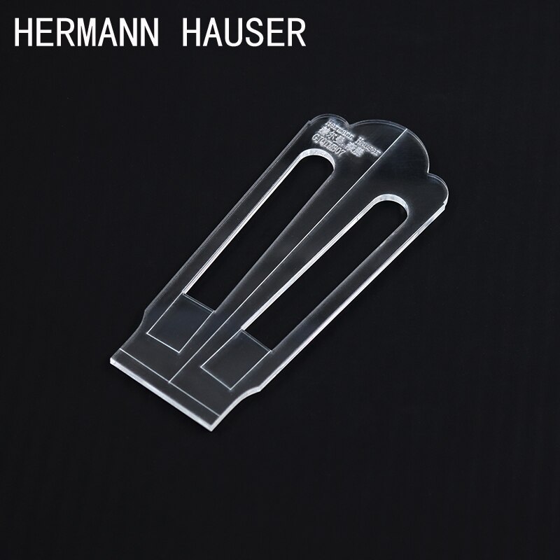 Famous Classical Guitar Head Template Shape Chord Knob Hole Site Making Tools Transparent Acrylic Template Guitar Making Mold: HERMANN HAUSER