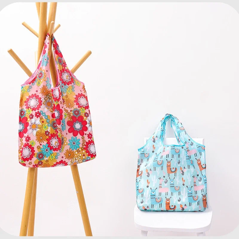 Bolsas de compras reutilizables, bolsas de compras plegables de gran tamaño para mujer, bolsos de mano de tela lavable resistente, bolsas ecológicas