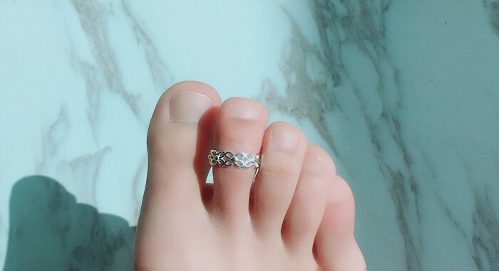 8PCS Tail Foot Ring Adjustable Open Toe Rings Set for Women Girl Summer Beach Vacation Kunuckle Jewelry Finger Ring