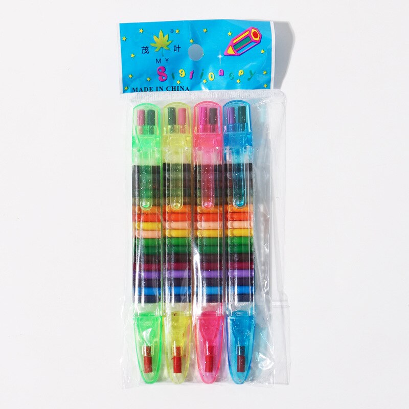 Søde kawaii farveblyanter olie pastelfarvet graffiti pen til børn maleri tegning forsyninger studerende papirvarer