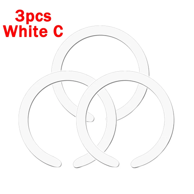 Sticker Ring for Magsafe Wireless Charging for Iphone 14 13 Pro Max 12 Mini Mobile Phone Magnetic Wireless Charger Metal Plate: Ivory