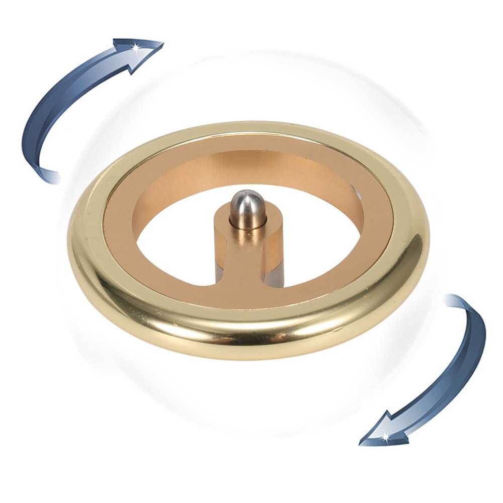 Illusion Desk Spinner, Mesmerizing Optical Toy, Perfectly Balanced Coin Size Spinner