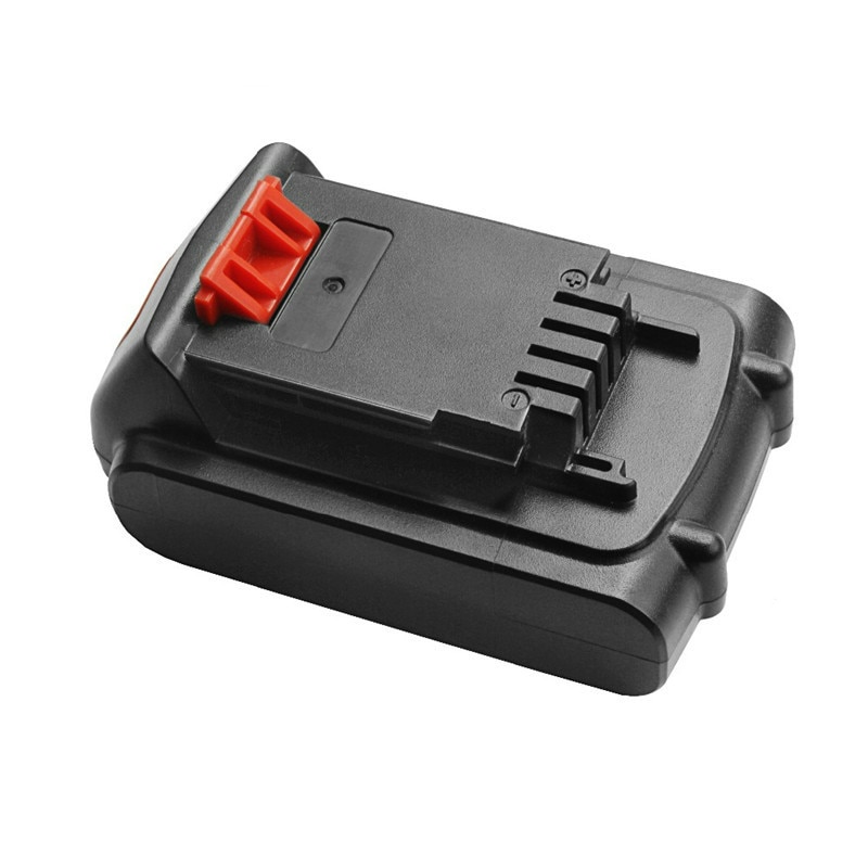 Turpow 2 st 18v/20v 3000 mah li-ion uppladdningsbart batteri elverktyg utbytesbatteri för svart &amp; däckare  lb20 lbx 20 lbxr 20