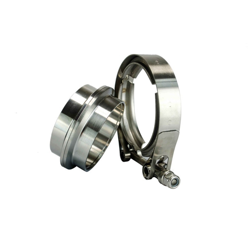 3 ''Inch SS304 V-Band Klem Rvs M/F 3 V Band Turbo Uitlaat Downpipe
