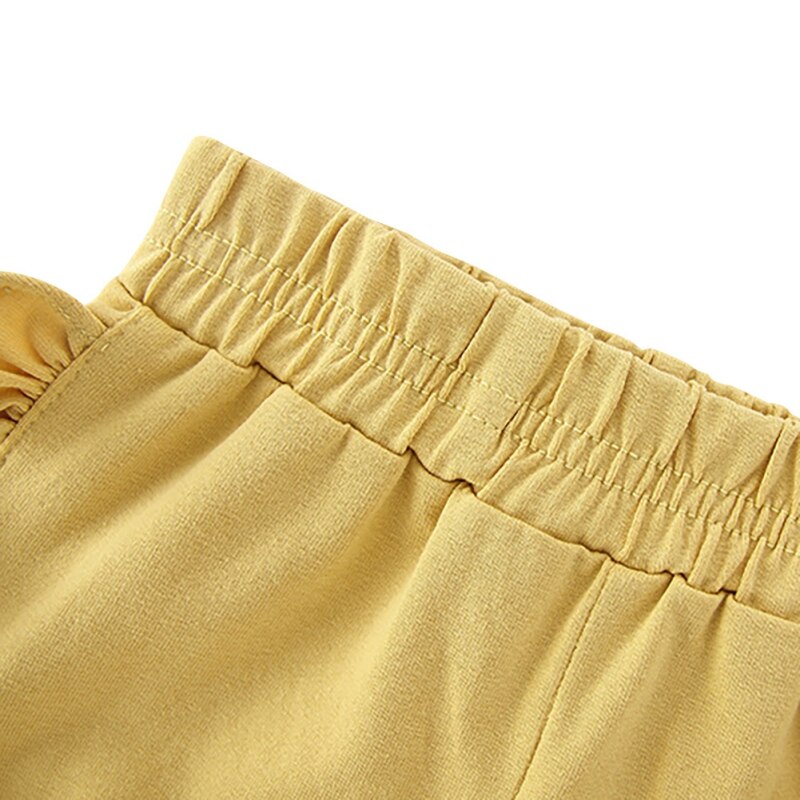 Style enfants filles pantalons amples été Cool bonbons couleur décontracté pantalons de plage Shorts