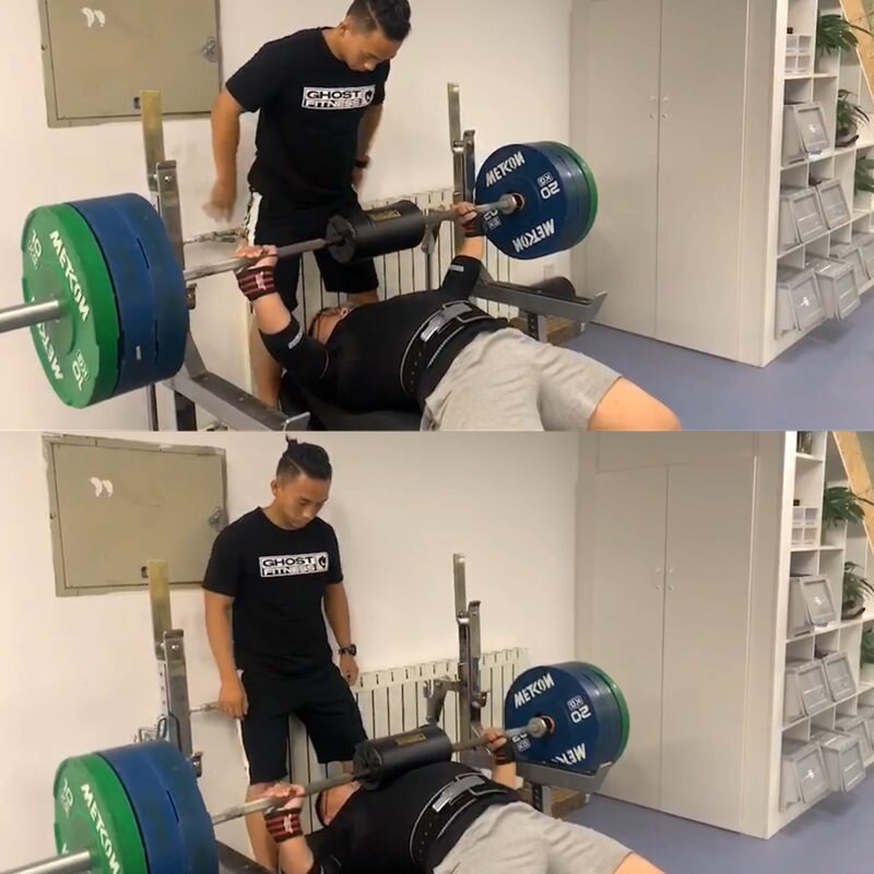 Barbell Bench Press Pad Non-slip High Density Foam Cushion for Hip Thrust Squat Workout Weightlifting Training Gym Equipment