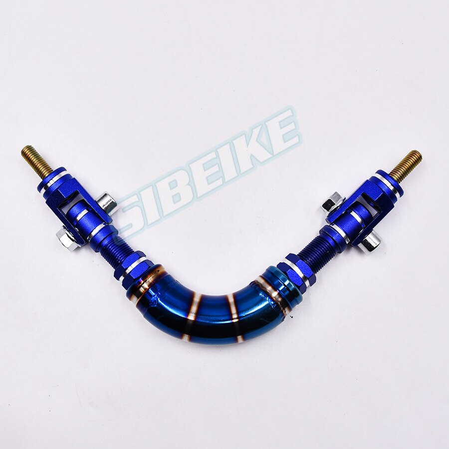 Auto Car Interior JDM Racing Titanium Blue Grip Roof Handle Aluminum Car Grab Handles