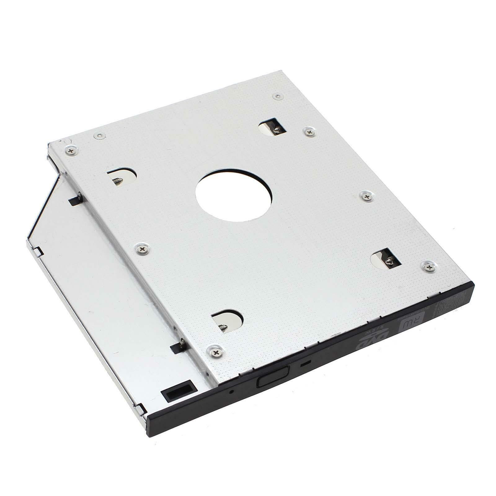 9.5mm Caddy SATA 2nd HDD SSD Hard Drive CD/DVD-ROM Optical Bay adapter