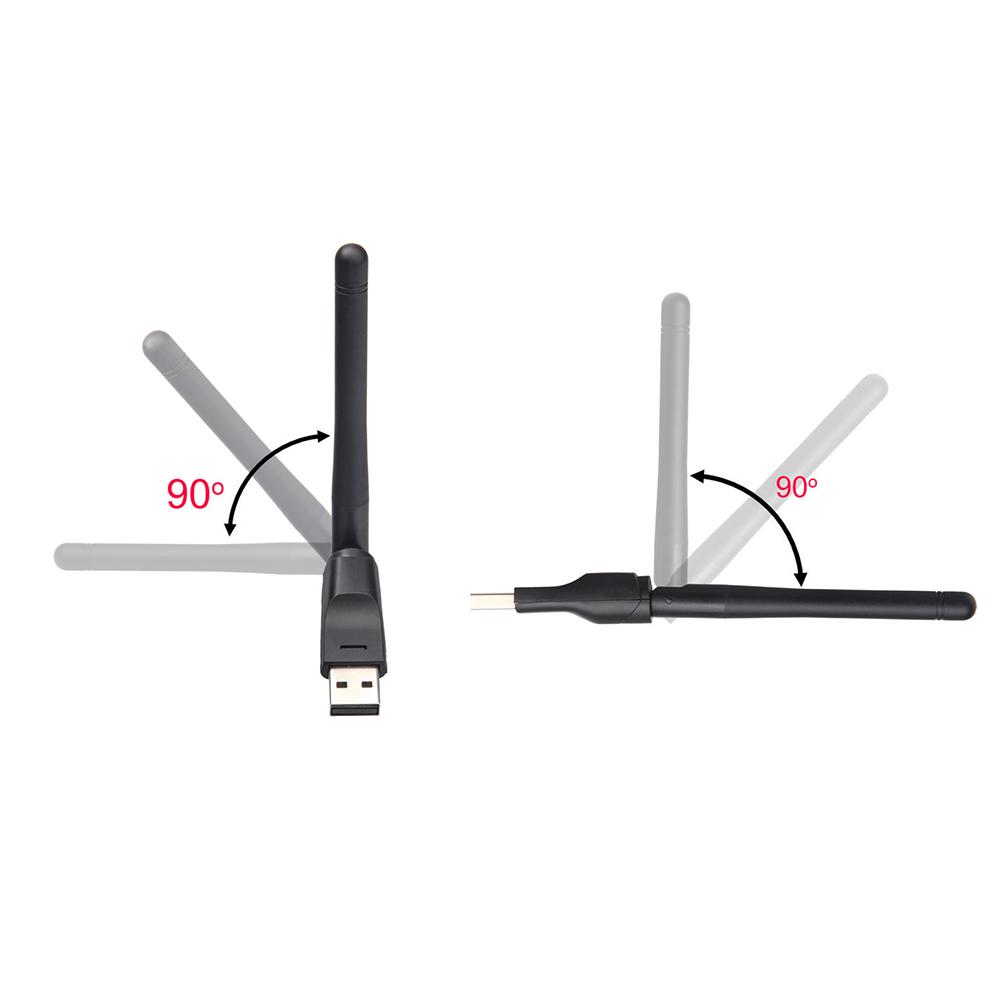 150Mbps USB hoch gewinnen WiFi kabellos Adapter mit Antenne für 0/8/7/XP/Aussicht Mac OS