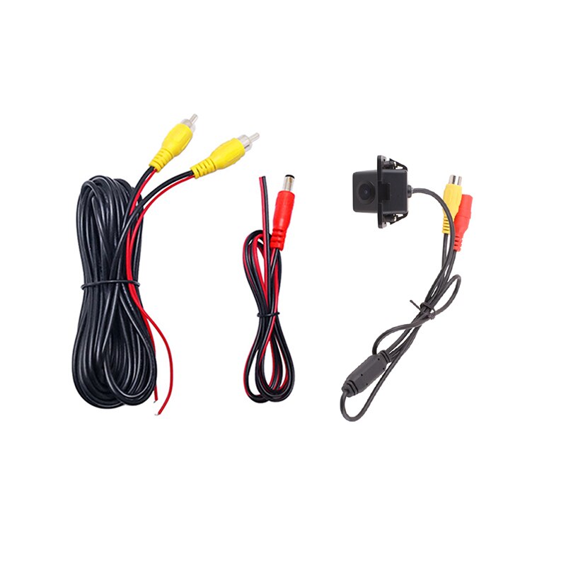 HD CCD Car Rear View Reverse Camera Parking Backup Parking Assistance Camera IP67 for Mitsubishi Outlander 2007 -: Camera Set