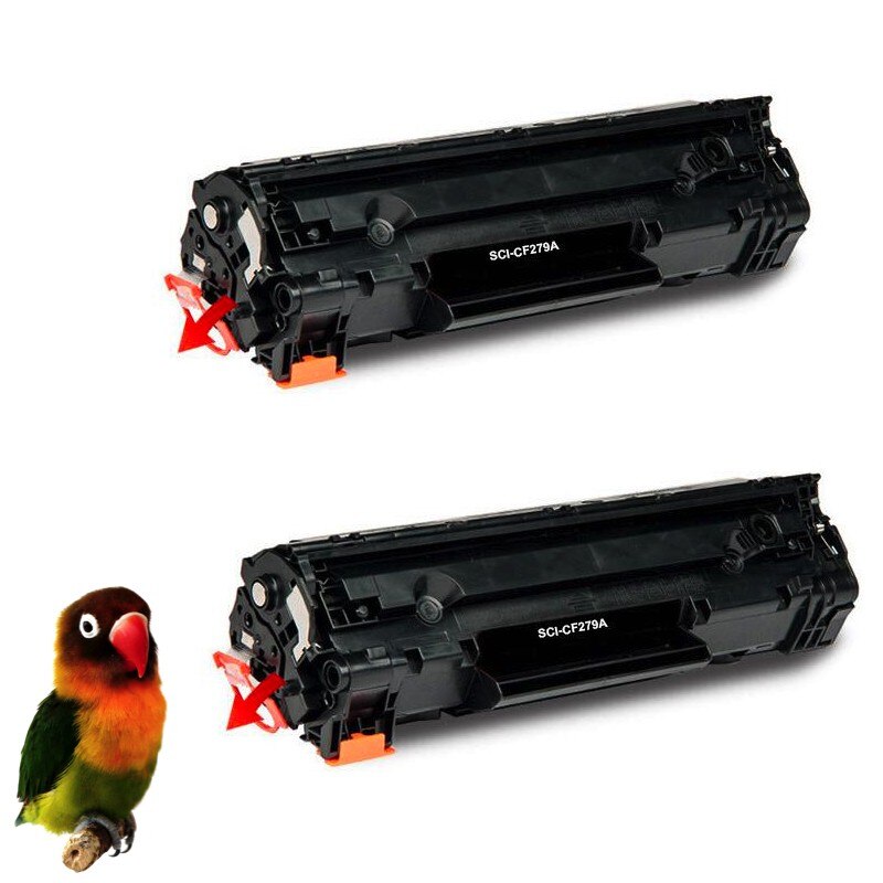Lot De 2 Cartouches De Toner Compatibles HP 79A (CF279A) - Pour LaserJet Pro M12, M12a, M12w, M26, M26a, M26nw