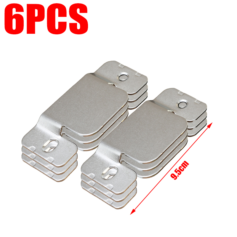 Universele metalen connectoren Inbouw fotolijst Sectionele in elkaar grijpende meubelbeugels Bankconnector Banklinker: Colorlessa