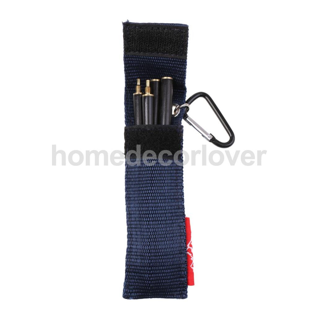 Camping Backpacken Picknick Buitenshuis Ebbenhout Chinese Opvouwbaar Opvouwbare Houten Eetstokjes Servies Bestek Set Met Pouch
