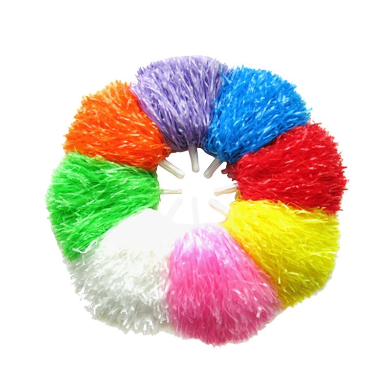 Cheer Poms Reusable Cheer Props Pompoms Cheerleading Kit for Competition Events Performance: Picture  2