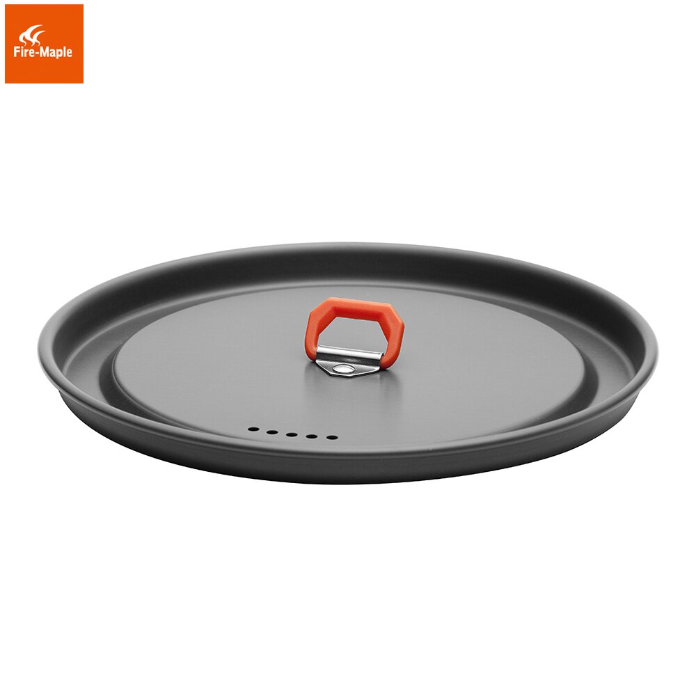 Fire Maple Feast 1 Outdoor Camping Hiking Cookware Backpacking Cooking Picnic Pot Pan Set Foldable Handle 1-2 Persons FMC-F1