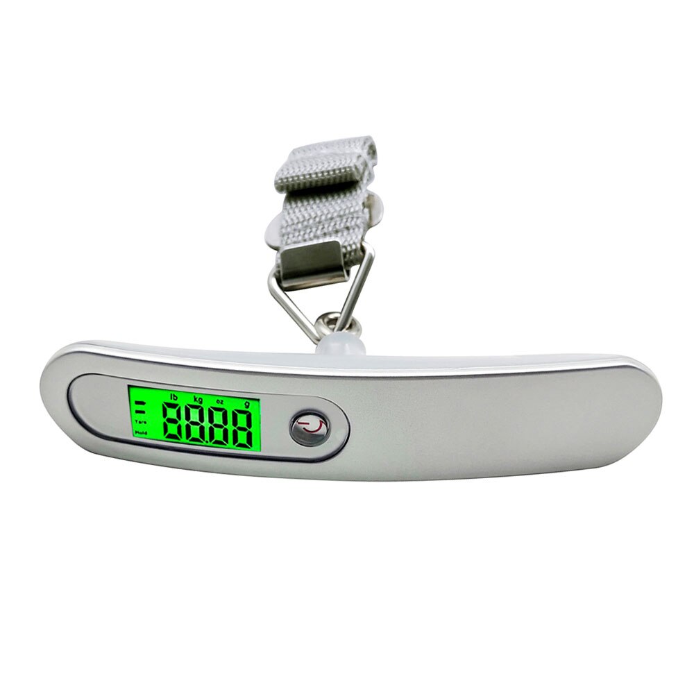 50kg Digital Luggage Scale 10g Portable Electronic Scale Weight Balance Suitcase Travel Hanging Steelyard Hook Scale: ABS surface