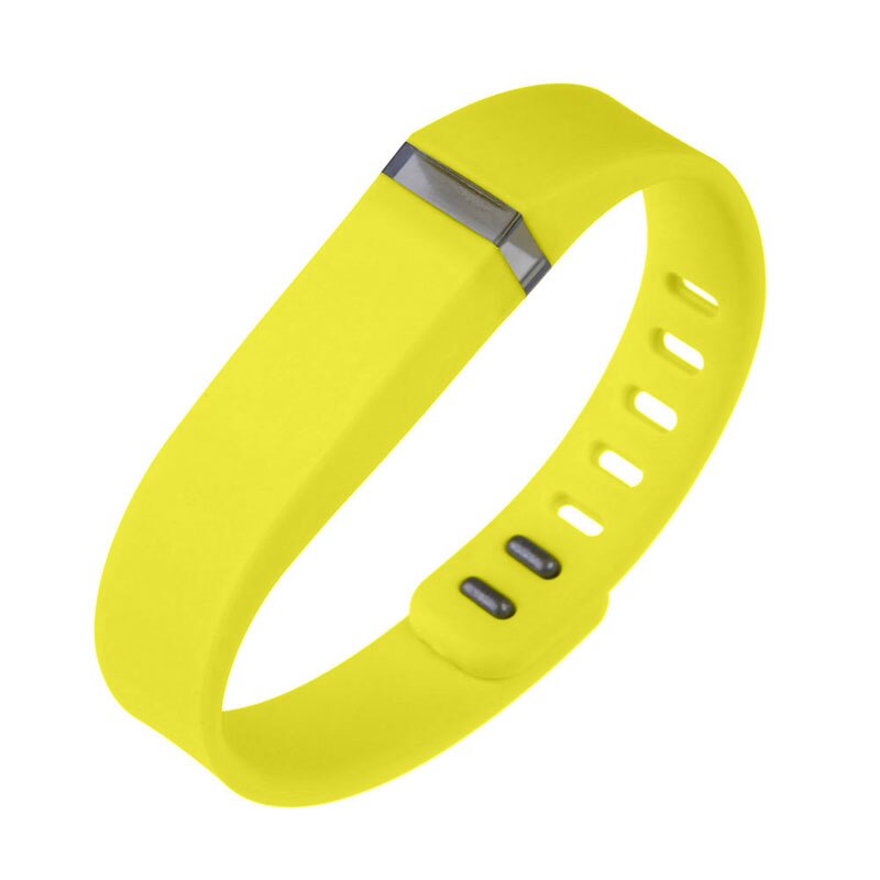 Vervanging Grote Band Voor Fitbit Flex Draadloze Activiteit Armband Armband Kleurrijke Siliconen Polsband Armband Jc: Geel