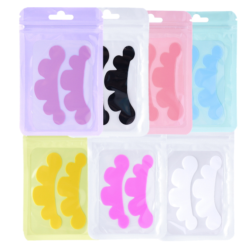 1 Paar Wimper Permanent Siliconen Oogkussens Wimper Permanent Optillen Anti-Rimpel Oogmasker Wimperverlenging Onder Oogvlekken Make-Up Tool