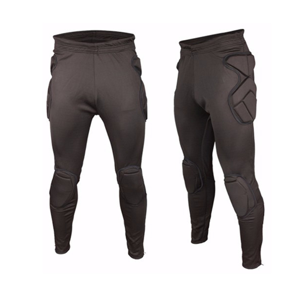 Men Rugby Goalkeeper Trousers Soccer Training Pants EVA Sponge Football Pant Kneepad hip pad protection Sweatpants breathable