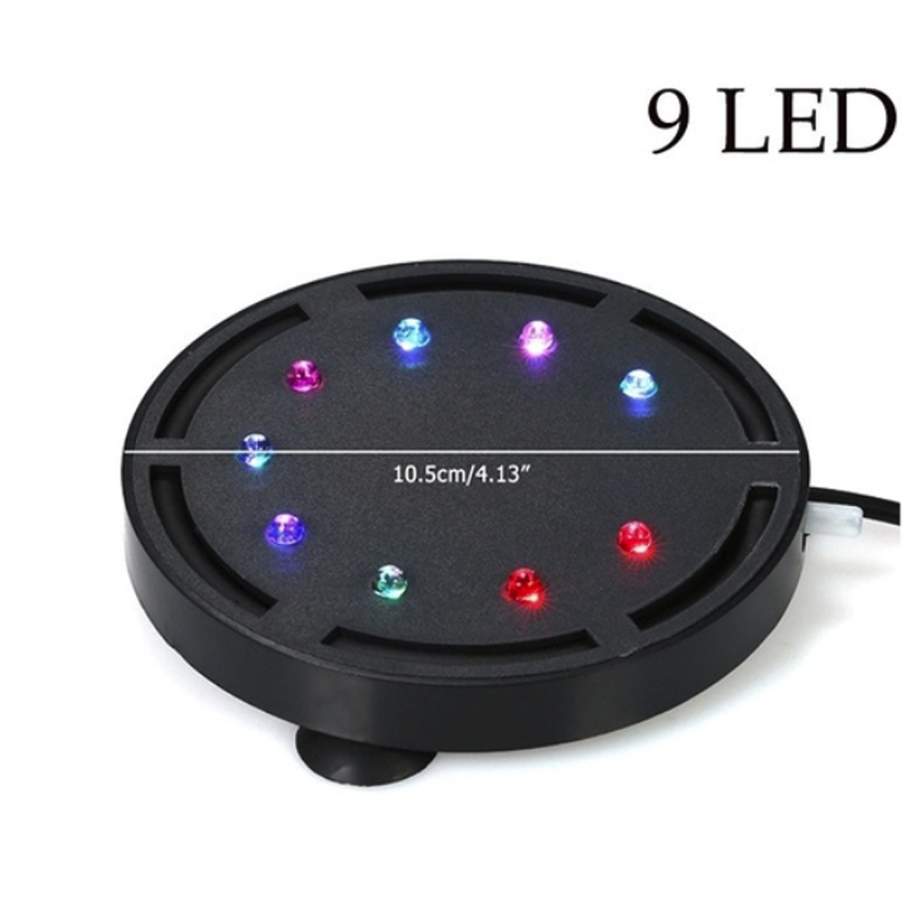 Ronde Vorm LED Bubble Light Fish Aquarium Waterpartijen Vissenkom LED Air Bubble Light Aquarium Lamp Aquarium Led Verlichting