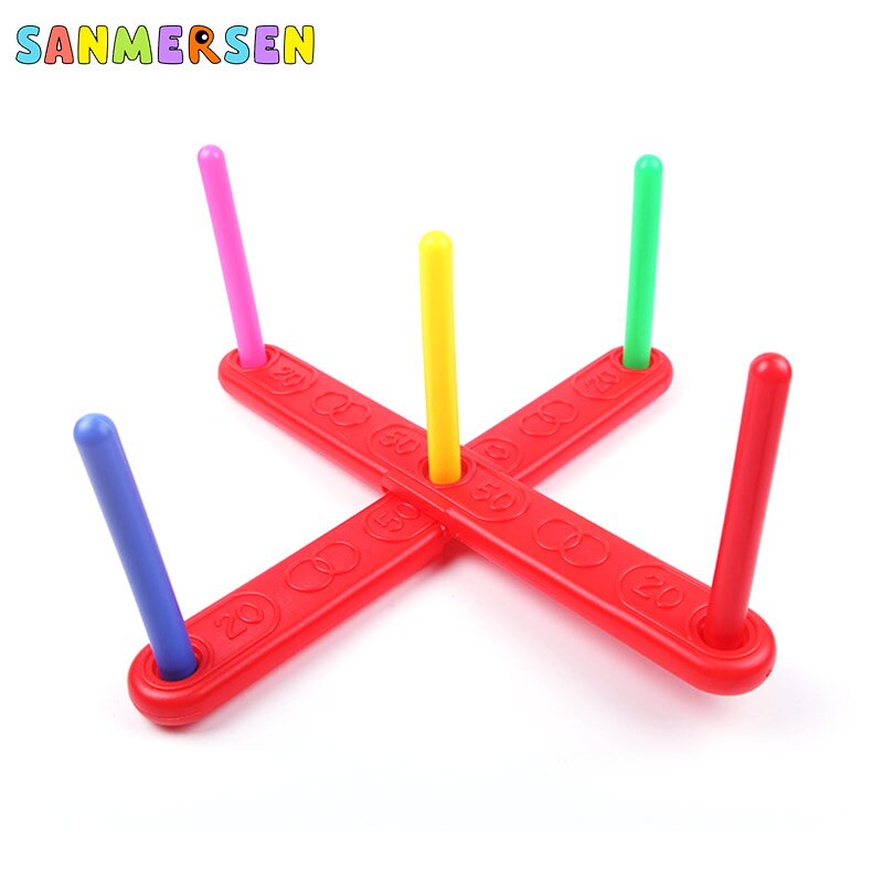 Plastic Ring Gooien Beentje Funny Kids Outdoor Indoor Sport Hoepel Ring Toss Speelgoed Cross Tuin Games Zwembad Voor Kinderen