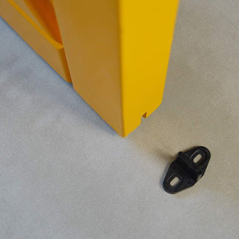 Guías de suelo para puerta corredera, Guía para puerta de armario negra, guía de pista inferior montada en el suelo para puertas correderas, fácil de instalar tobogan