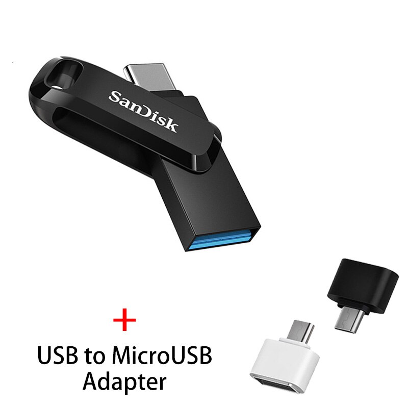 SanDisk USB Flash Drive OTG USB 3.1 Type-C 32GB 64GB up to 150MB/s Pendrive 128GB Pen Drive 256GB for cellphone tablet PC SDDDC3: 32GB / SDDDC3 A