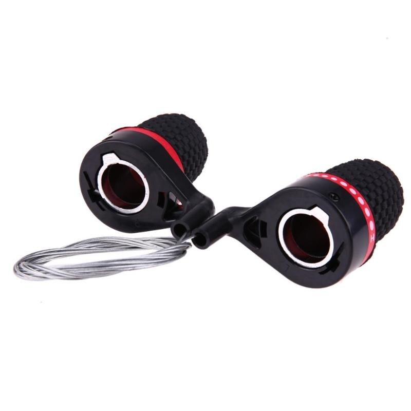 1 Pair Cycling Bike Twist Grip Gear Shifters Speed Conjoined DIP Derailleur Brake Shift Bike Dual-Control Lever