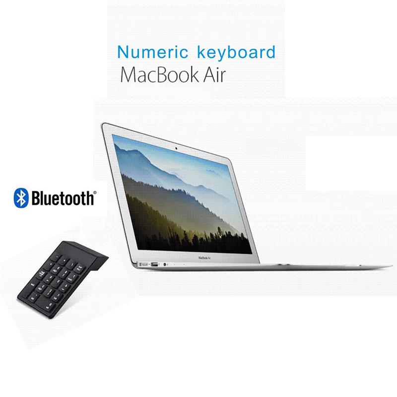 Bezprzewodowa klawiatura numeryczna Bluetooth 3.0 mini rachunkowość finansowa klawiatura numeryczna rozszerzenia robić wprowadzania danych robić laptopa, komputera
