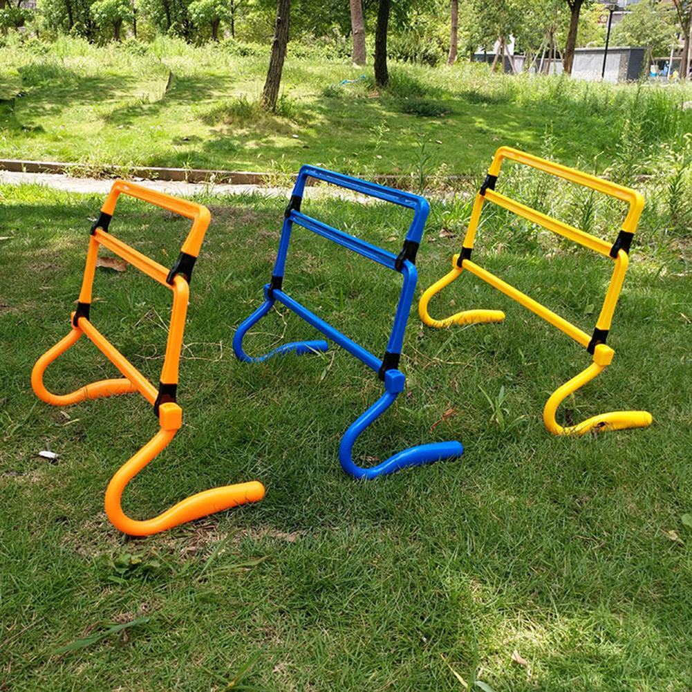 Mini hinder avtagbar fotboll barriär ram fotboll träning barriär för hopp kör känslig fotboll hastighet