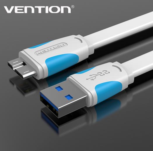 Ventie Super Speed USB 3.0 A naar Micro-B Kabel Datakabel Voor Draagbare Harde Schijf Galaxy Note3 galaxy S5