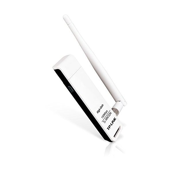 TP-LINK WN722N adaptador de Alto Ganho 1T1R 4dBi 150N USB