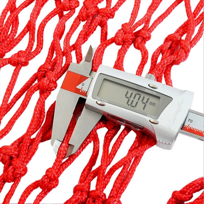 Duurzaam Standard Size Nylon Draad Sport Basketbal Hoop Mesh Net Bord Velg Ballen Pum Basketbal