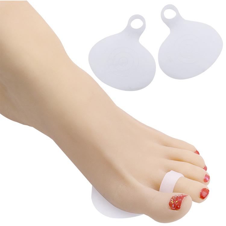 1 Paar Silicone Gel Middenvoet Pads Voor Schoenen Sore Ball Voet Care Tool Voeten Pijn Schoenen Inlegzolen Pads Kussen Voorvoet arch Ondersteuning