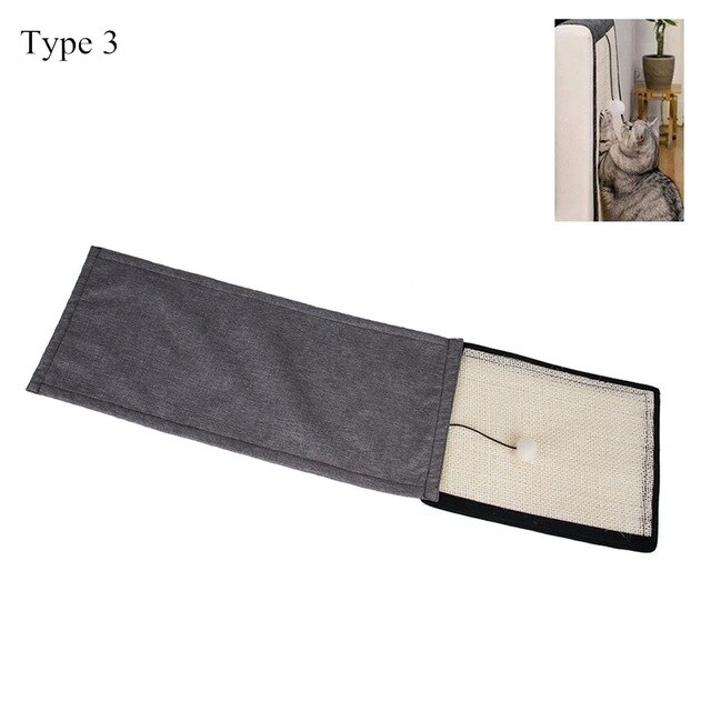 Cat Kitten Scratch Board Furniture Protect Pad Sisal Scratching Post Grinding Claw Mat Furniture Sofa Protection Shield Pad: C